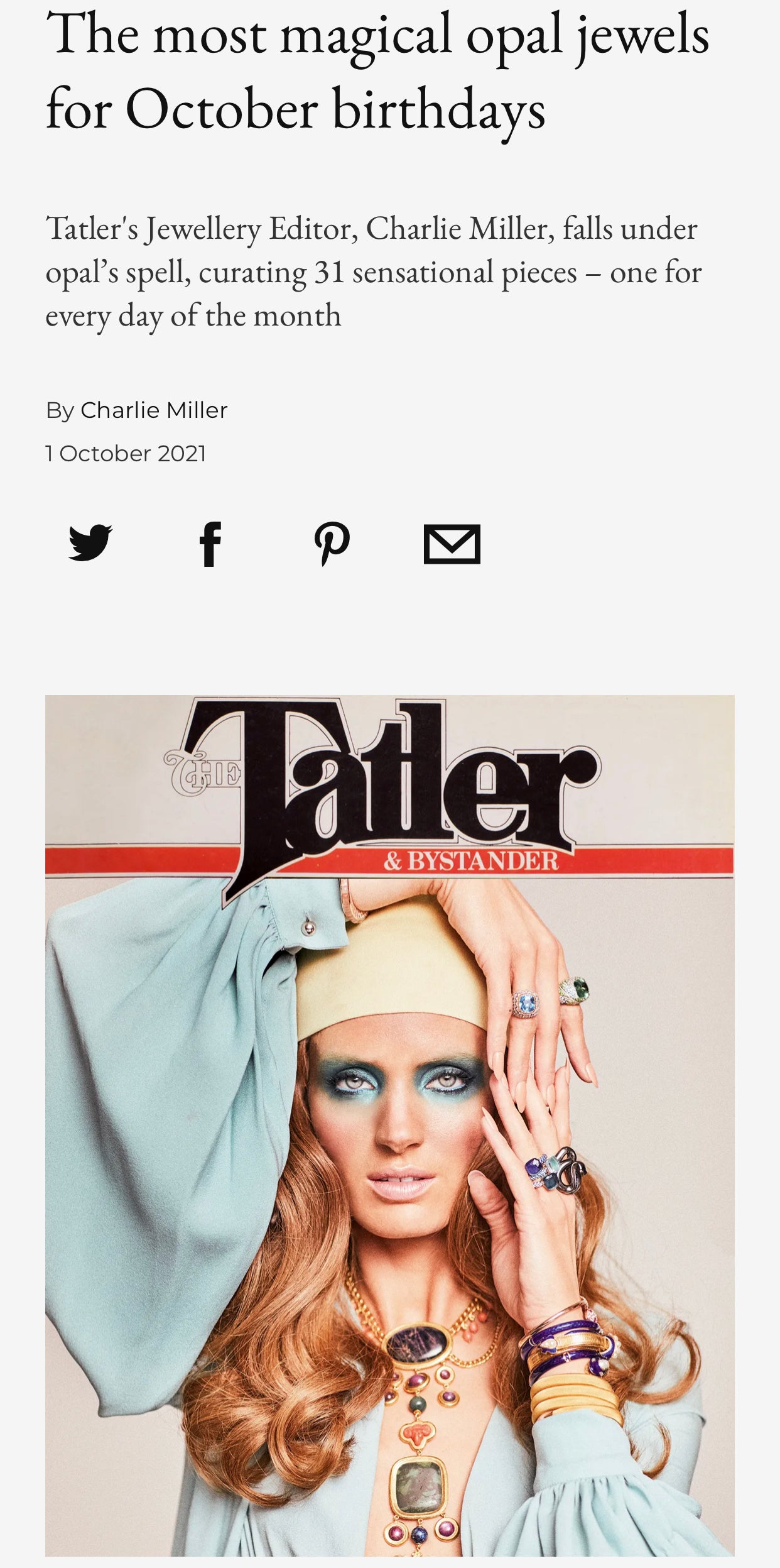 Tatler Magazine