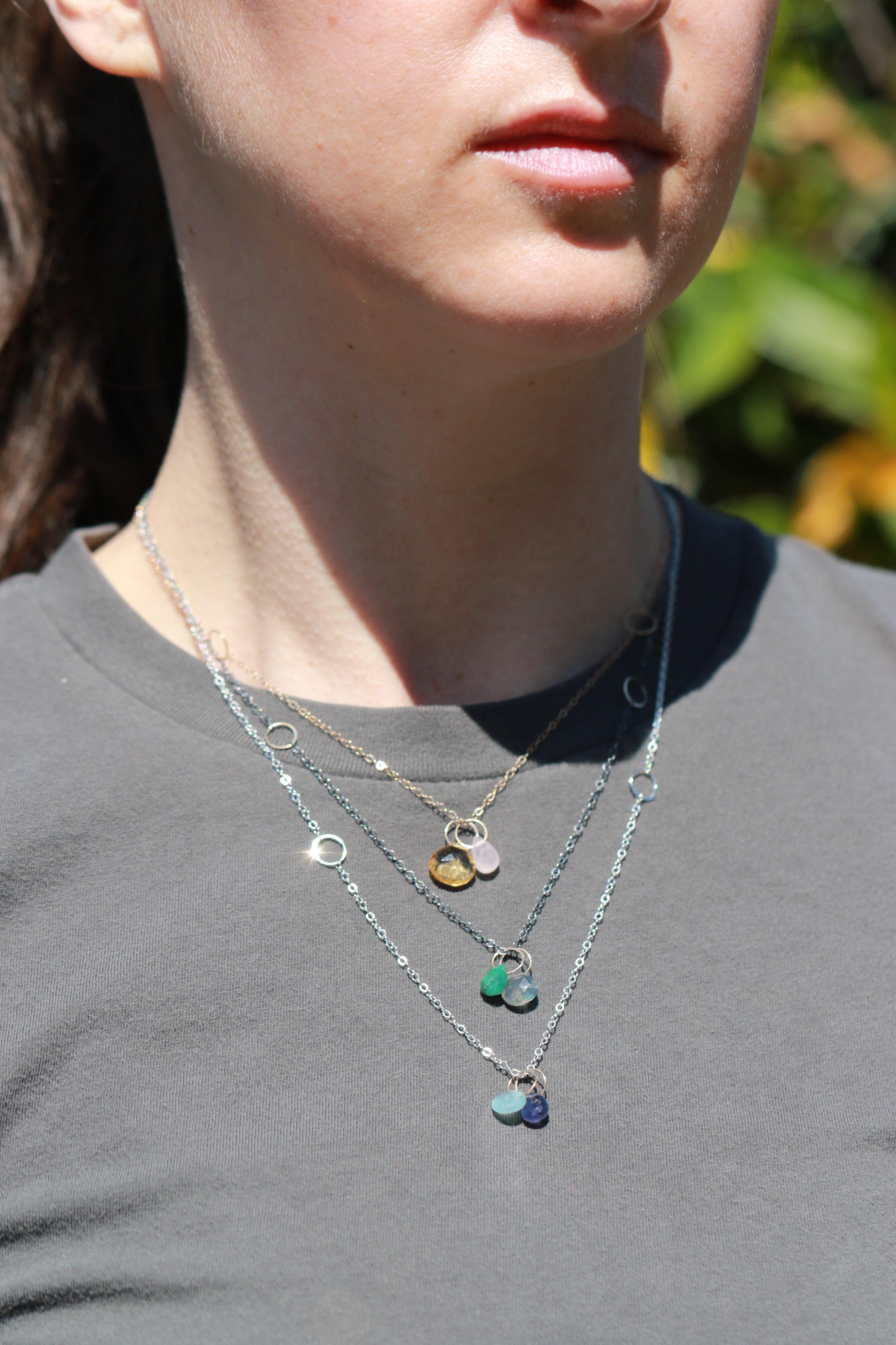 Classic Adjustable Chain Necklace - 14k Gold Charm 756A9310_a1d05a7f-888e-4818-8269-a42013299f32