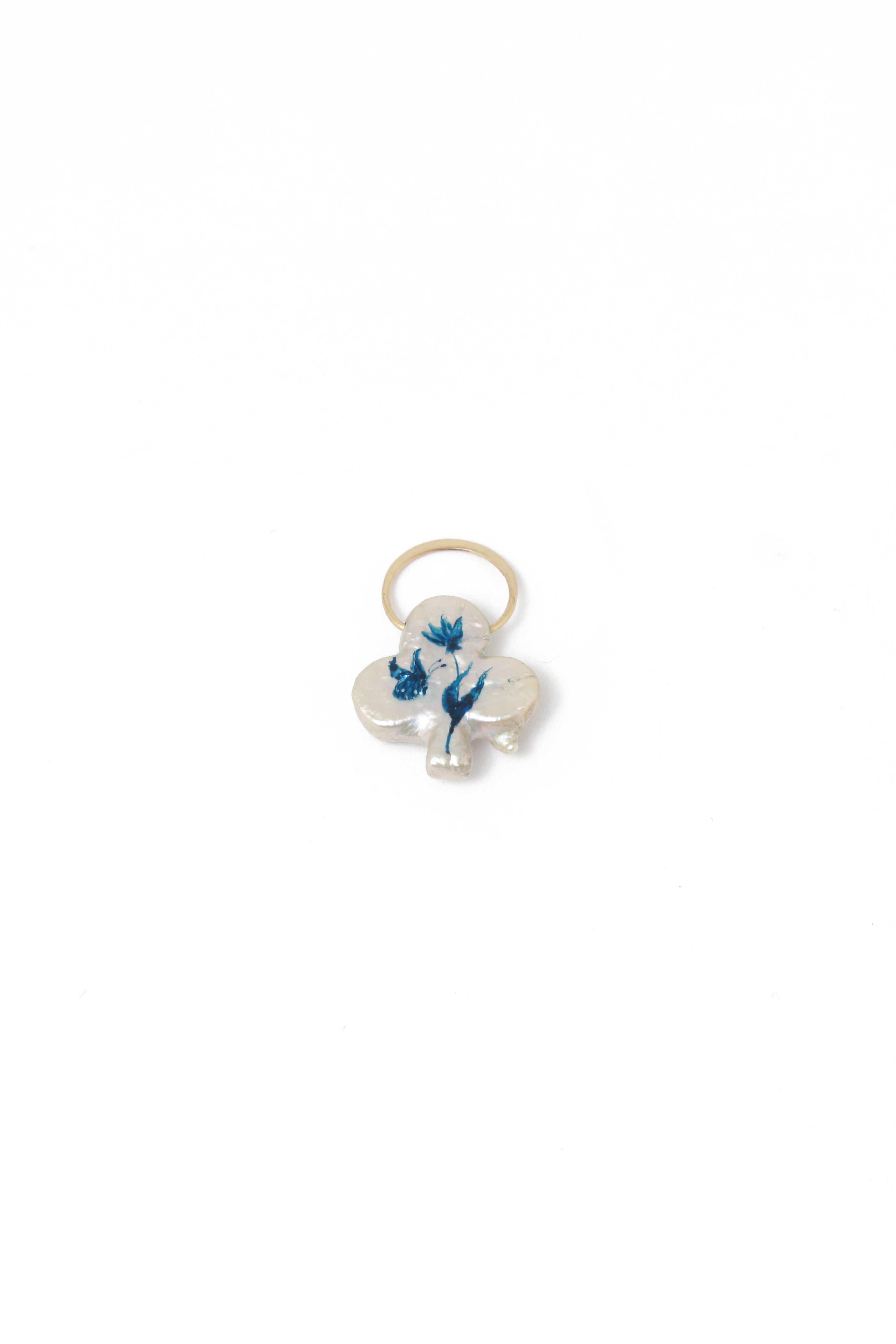 MJM X Alyssa Goodman Hand-painted Pearl Charms 9 Charm 756A9423