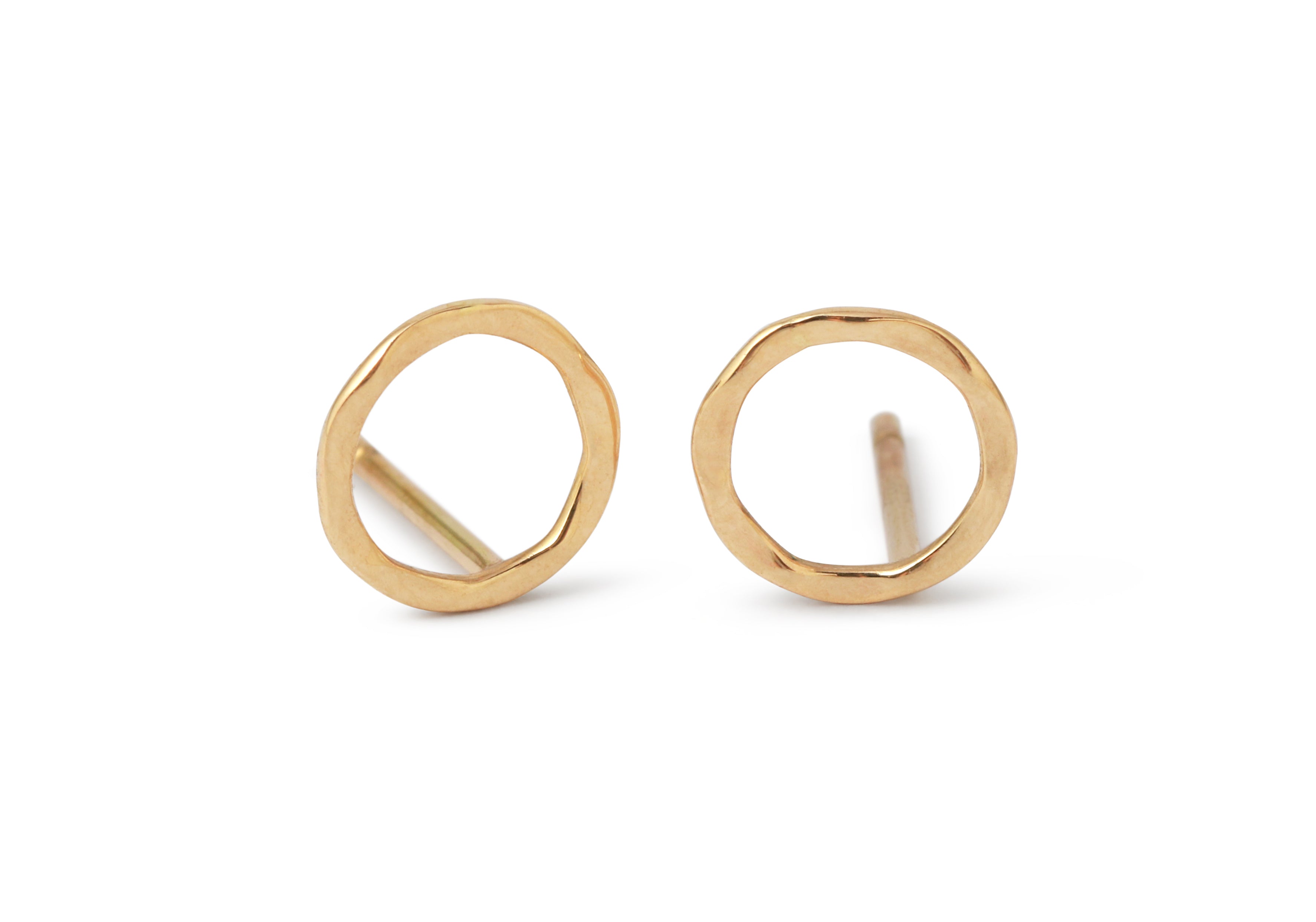 Open Circle Stud Earrings Gold Pair EARRINGS E1070G_08e5f683-7de3-47c9-9dea-c171bef72b2c