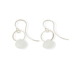 Moonstone Single Drop Earrings Earrings E2255RMS-3