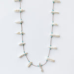Isla Pearl Necklace by See Real Flowers Turquoise NECKLACE SRFISLAN-1