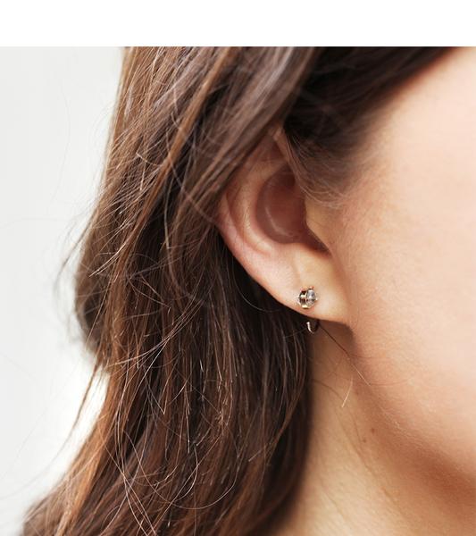 Herkimer Cut White Topaz Hugs EARRINGS le1836g-onmodel_grande_89ec09d3-6ea1-4142-951a-52e01f9221f6