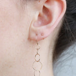 Long Lightweight Chain Earrings Earrings 756A0674