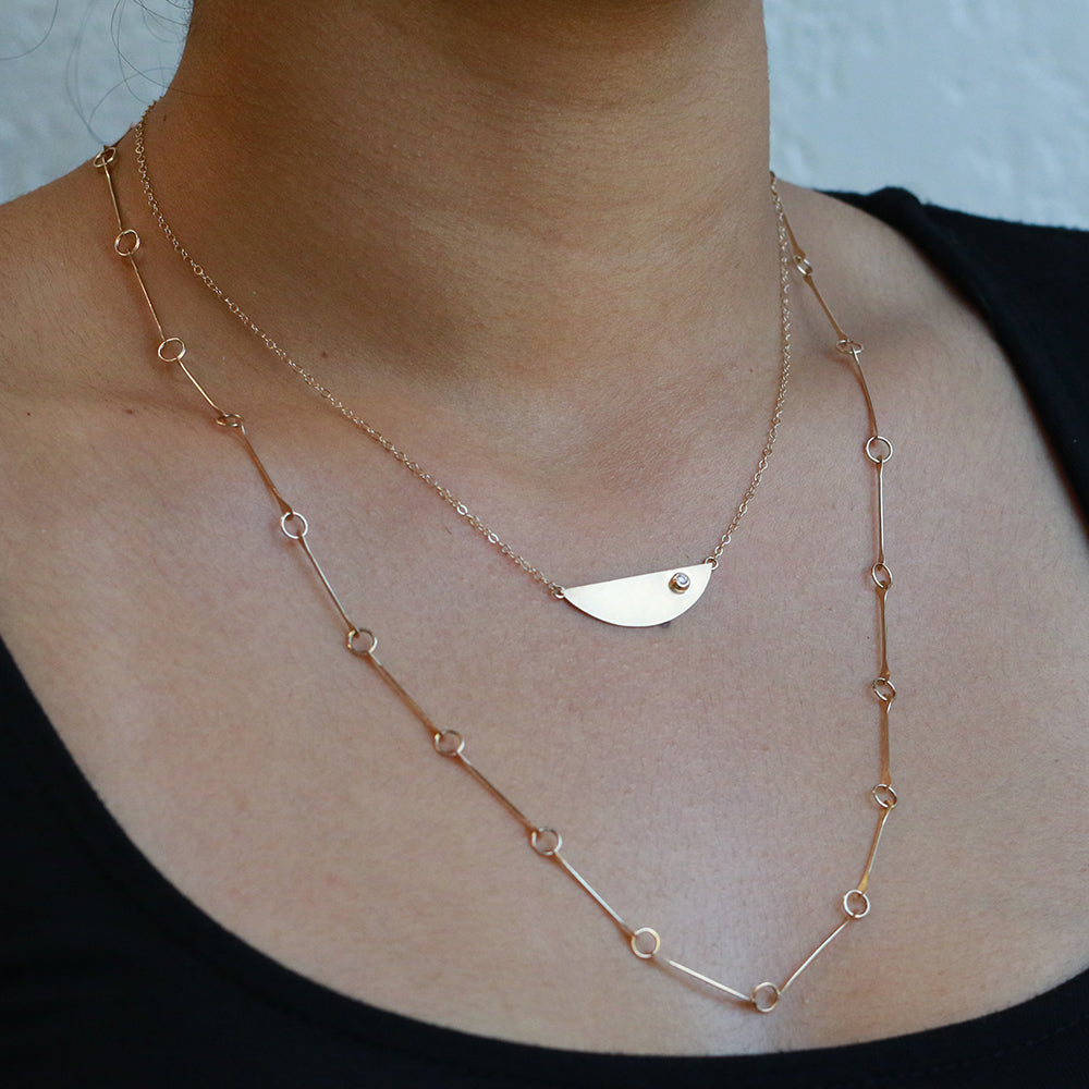 Bone Chain Necklace Necklaces 756A3436