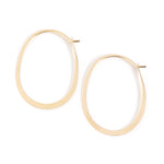 1 Inch Oval Hoop Earrings Earrings LOH_cd85cba7-5289-4952-9793-4ea99812571f