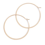 1.25 Inch Round Hoop Earrings Earrings XHG-updated
