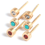 Customizable Gemstone Stud Earrings Earrings bs-studs