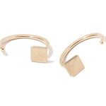 Solid Square Hug Earrings EARRINGS e2415-main